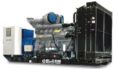 Дизельный генератор 1091 квт Elcos GE.PK.1500/1370.BF открытый (на раме) - новый