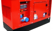 Дизельный генератор 13,6 квт EuroPower EPS-183-TDE в кожухе с АВР - новый