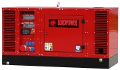 Дизельный генератор 23,76 квт EuroPower EPS-34-TDE в кожухе - новый