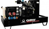 Дизельный генератор 36,6 квт Pramac GBW-45-P открытый (на раме) - новый
