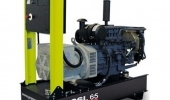 Дизельный генератор 48,8 квт Pramac GSL-65-D открытый (на раме) - новый