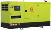 Дизельный генератор 80,7 квт Pramac GSW-110-I в кожухе - новый