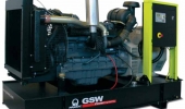 Дизельный генератор 62,4 квт Pramac GSW-80-P-AUTO открытый (на раме) с АВР - новый