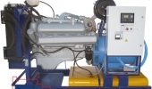 Дизельный генератор 176 квт ПСМ АД-180 открытый (на раме) с АВР - новый