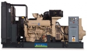Дизельный генератор 2200 квт Aksa AC-3000 открытый (на раме) с АВР - новый