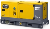 Дизельный генератор 32,9 квт Atlas Copco QAS-40 в кожухе с АВР - новый